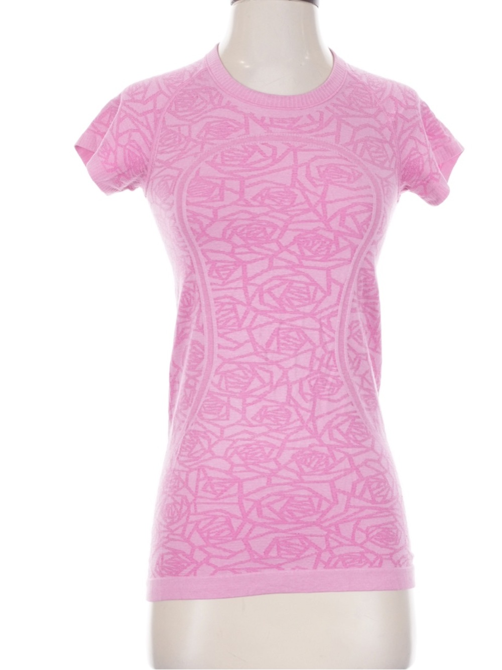 Lululemon Swiftly Tech Short Sleeve Jacquard Wild Rose Floral⁠ 2